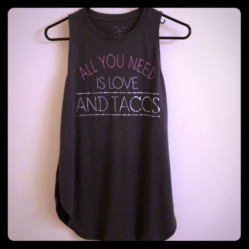 💖🌮 Love and Tacos Tank 🌮💖